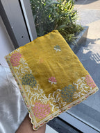 Wedding Soft Fendy Chiffon Silk Saree