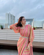 NEW TRENDING DESIGN GOREGETTE SAREE