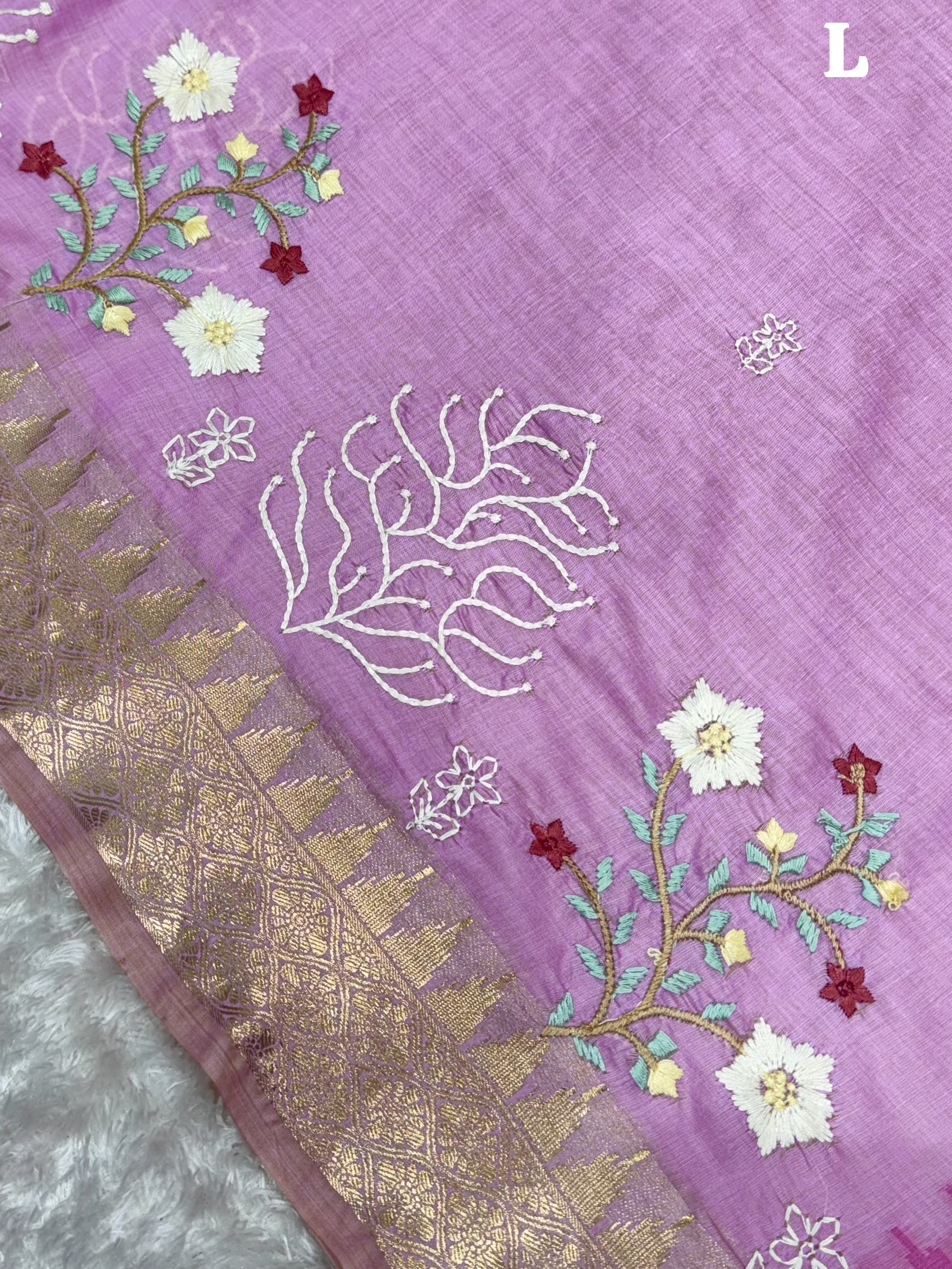 Shital Tusser Cotton Saree