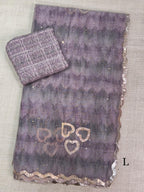 Heart beat Leno Cotton Saree