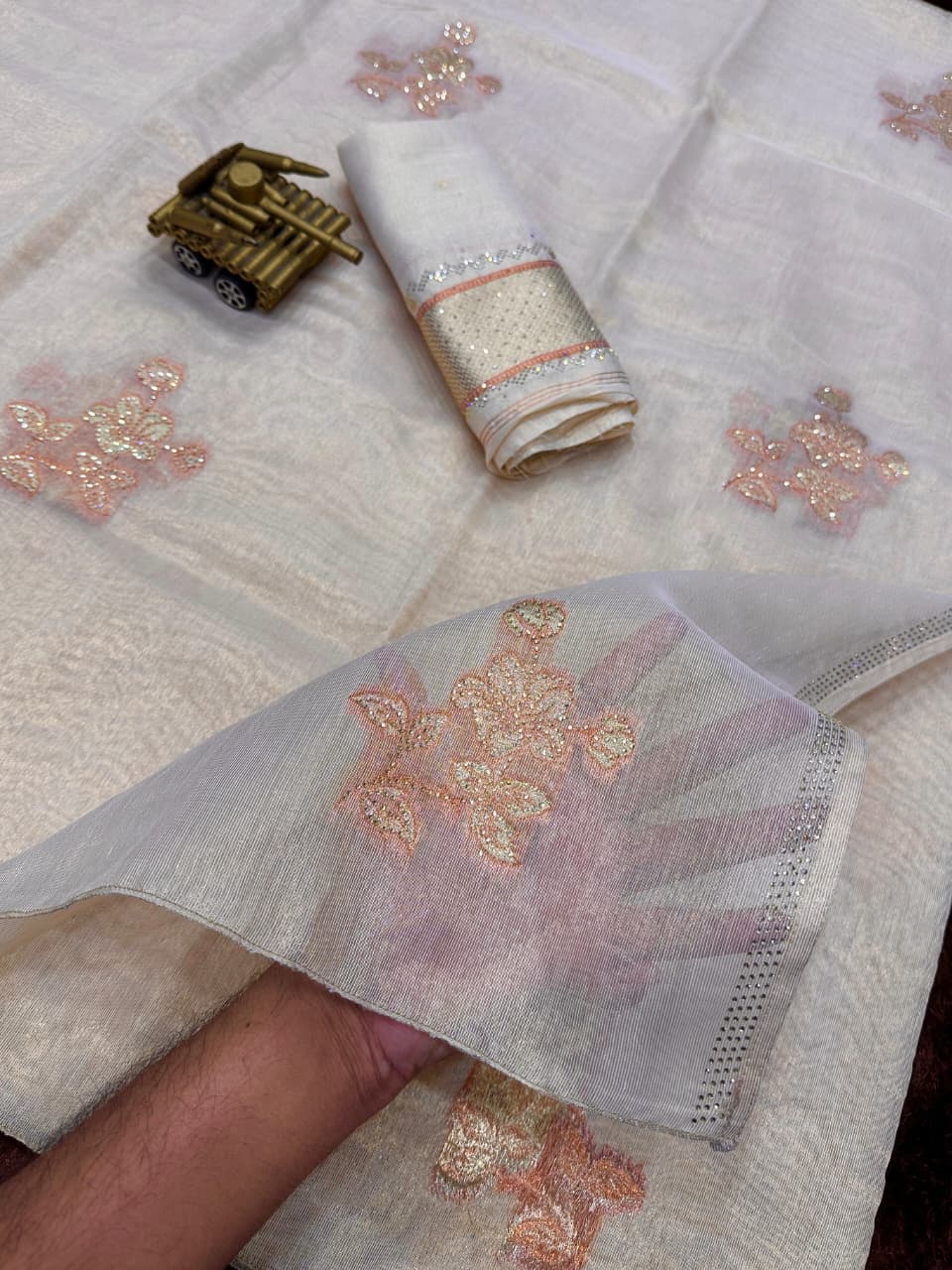 Taspa Organza Silk Saree
