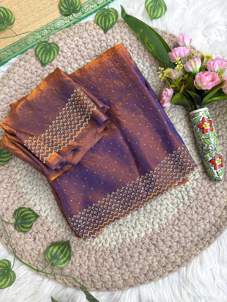 Very Soft 2 Ton Fendy Saree
