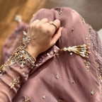 Fux Georgette Top Pallazo & Dupatta