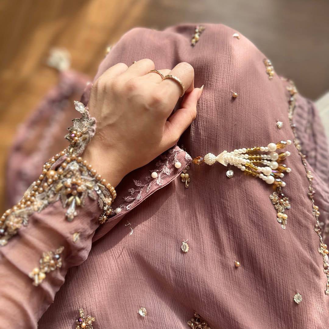 Fux Georgette Top Pallazo & Dupatta