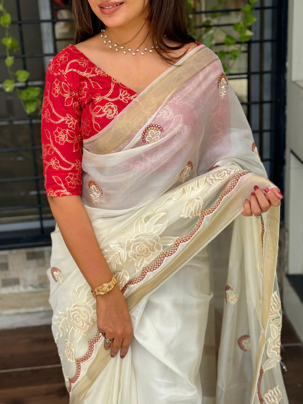 TISSUE SILK SAREE