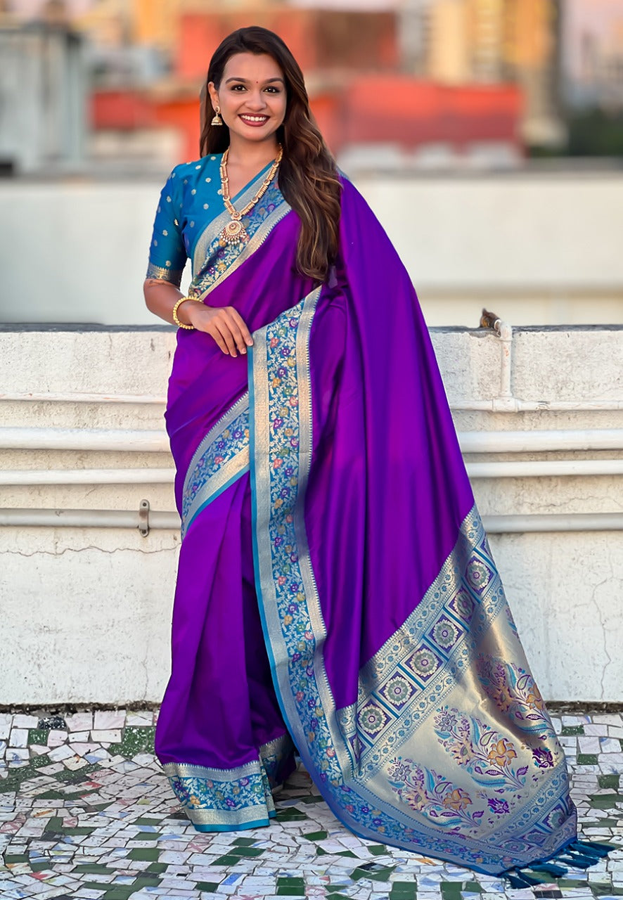 PREMIUM SOFT SILK PAITHANI SAREE