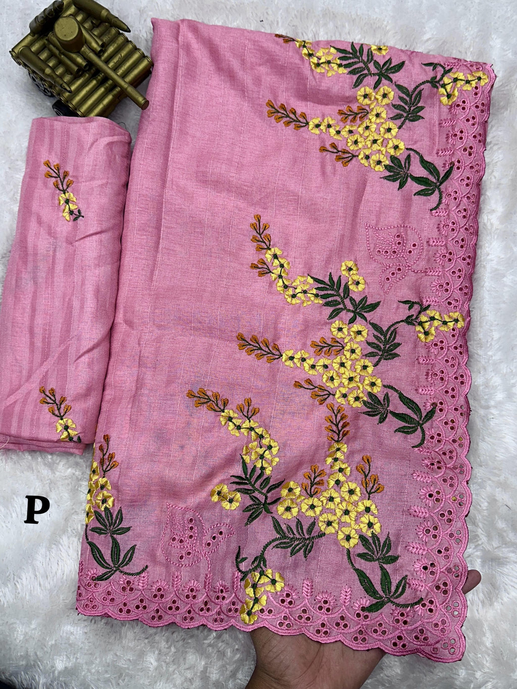 Bhagyalaxmi Tusser Cotton Saree