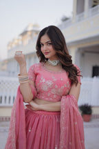 WEDDING PINK LEHENGA CHOLI