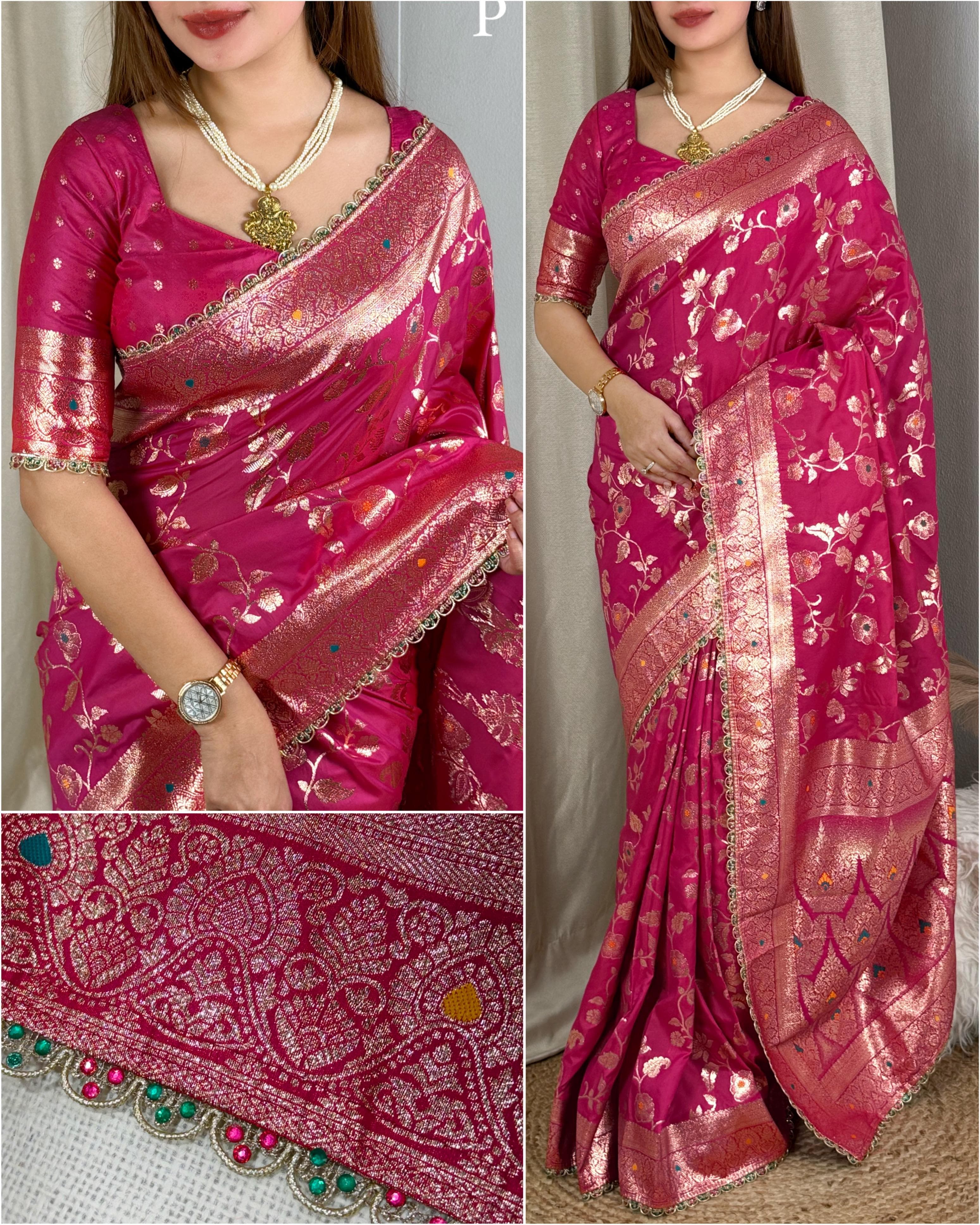 Supriya Banarasi Silk Saree