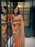 Soft Nc Twill Sequence Saree