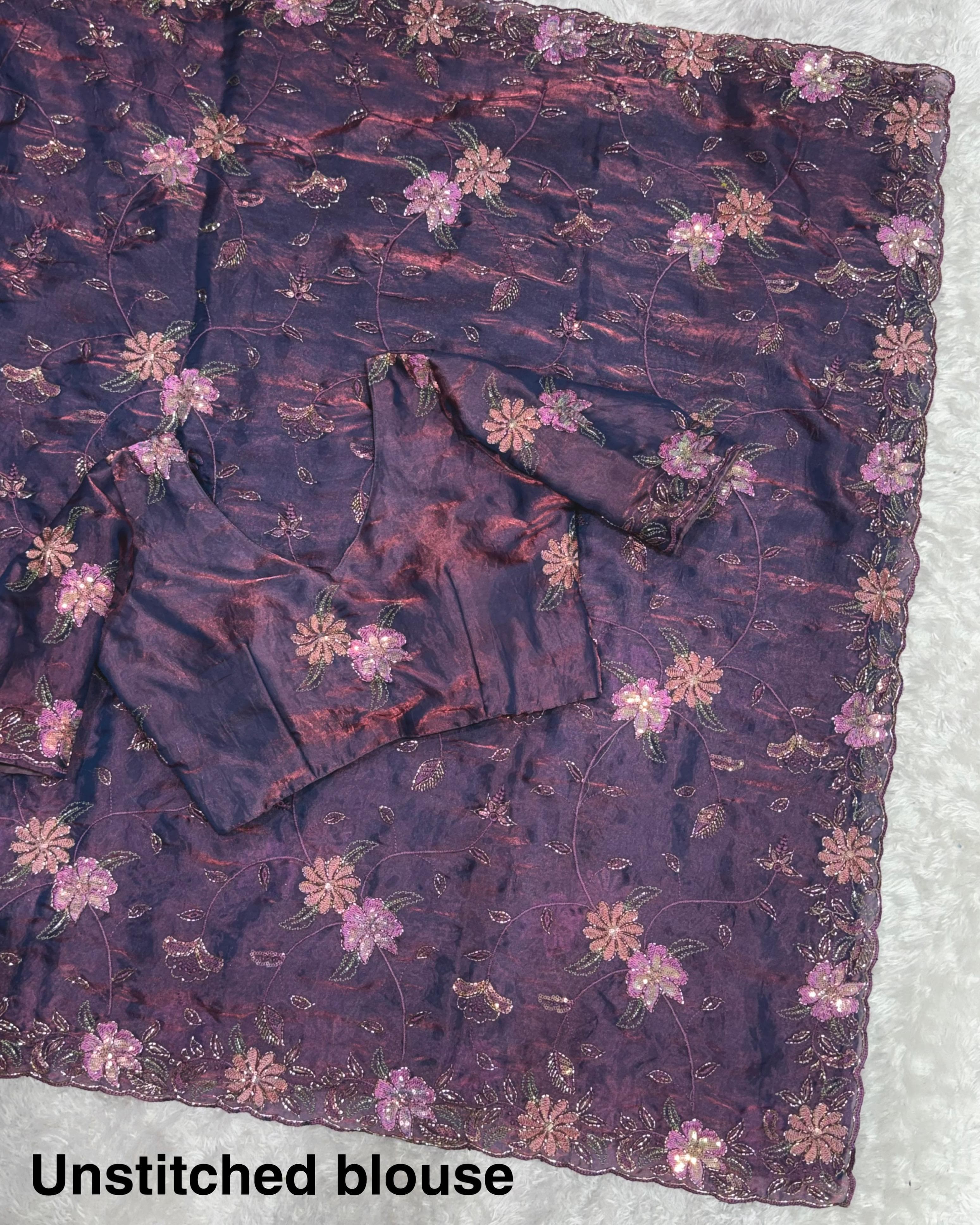 Party Wear Glamor Beauty Saree