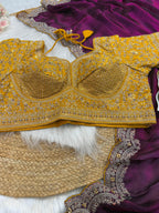 Premium space Silk Sabyasachi Inspired Saree