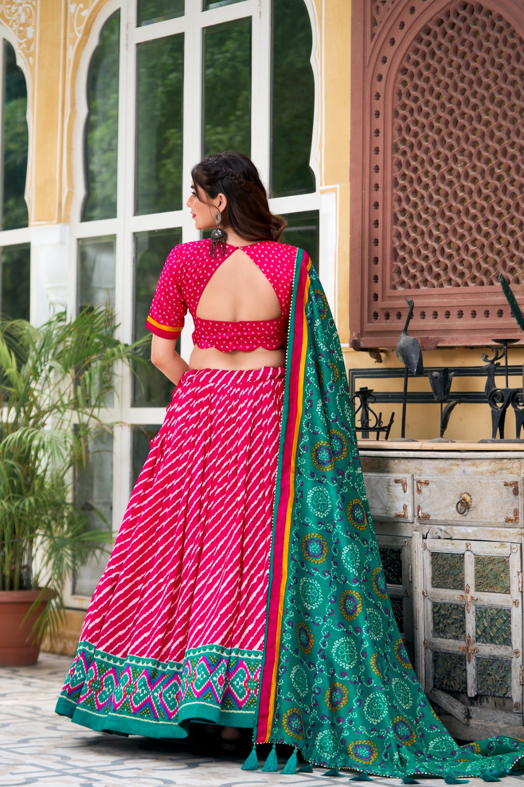 *🌷 SILK LEHENGA CHOLI 🌷*