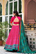 *🌷 SILK LEHENGA CHOLI 🌷*