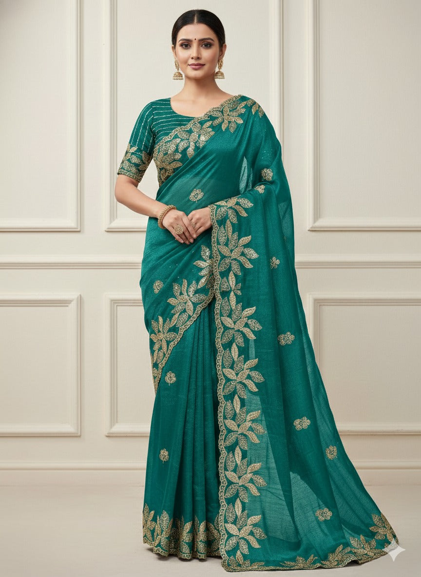 Soft JimmiChoo Silk Saree