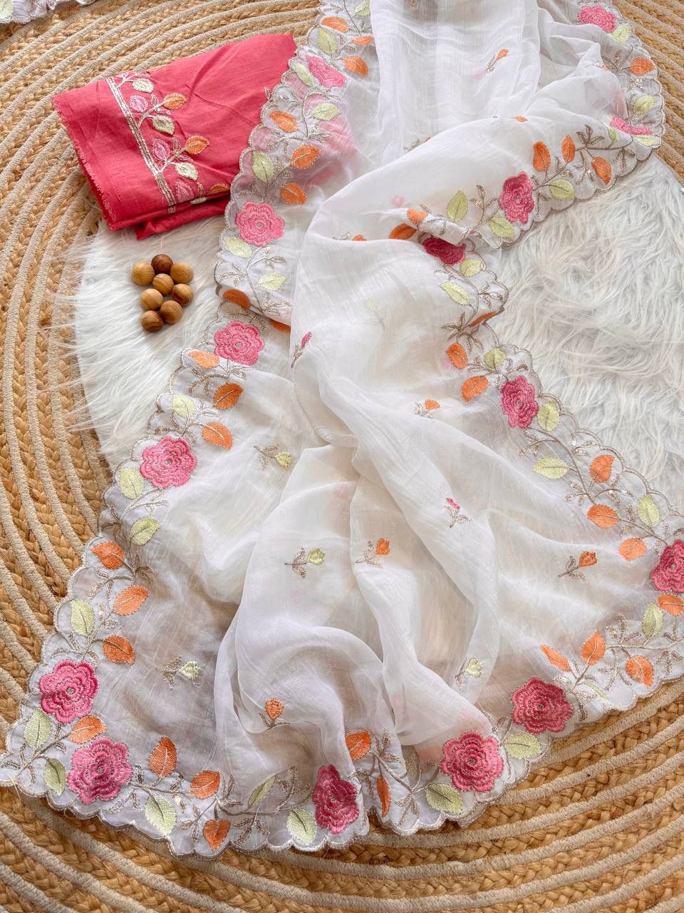 Cruncy Chiffon Sarees