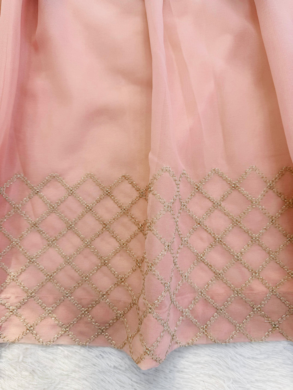 Fox Georgette Wedding Gown