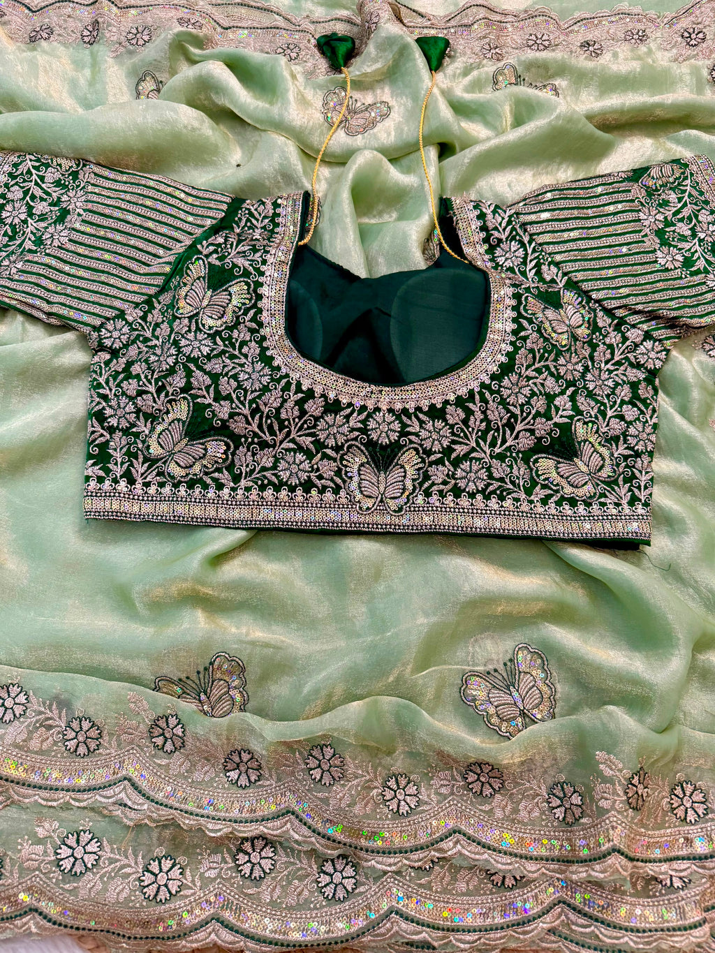 Sabyasachi Inspired Space Silk Premium Saree