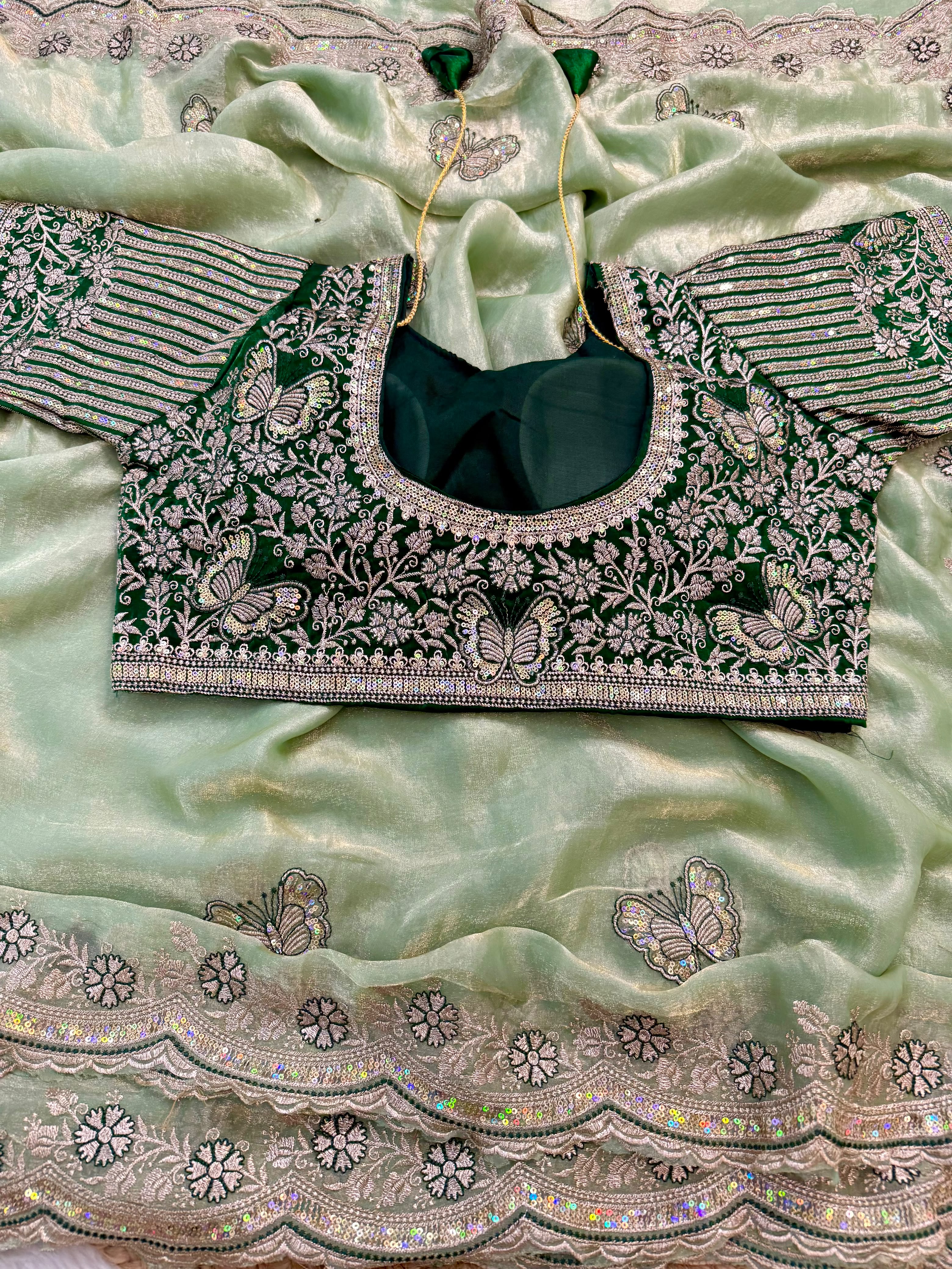 Sabyasachi Inspired Space Silk Premium Saree