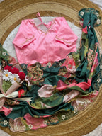 SOFT CHINNON FABRIC TRANDING SAREE