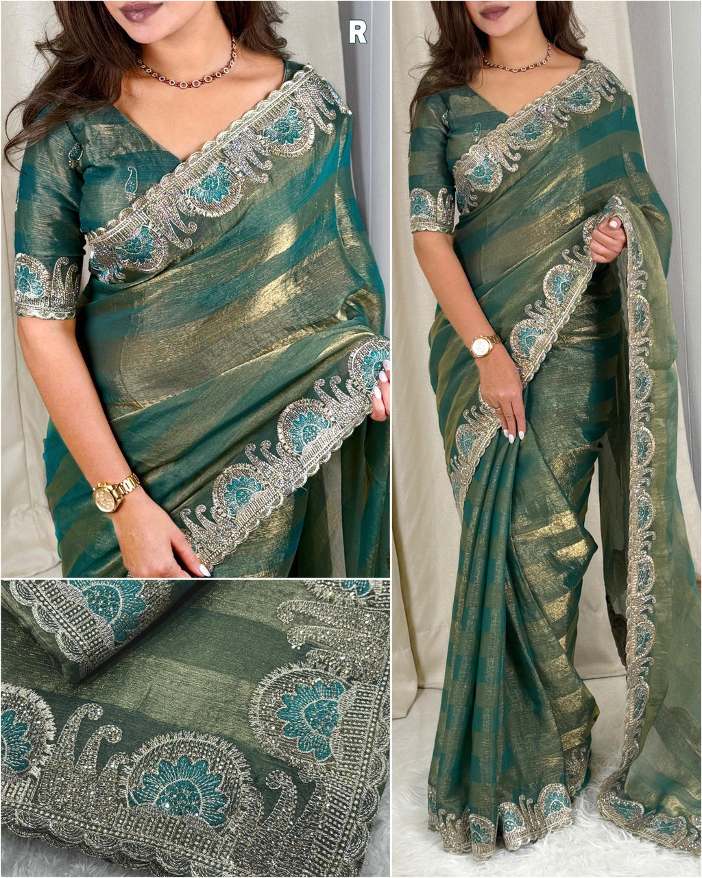 Veronica Fendy Chiffon Saree