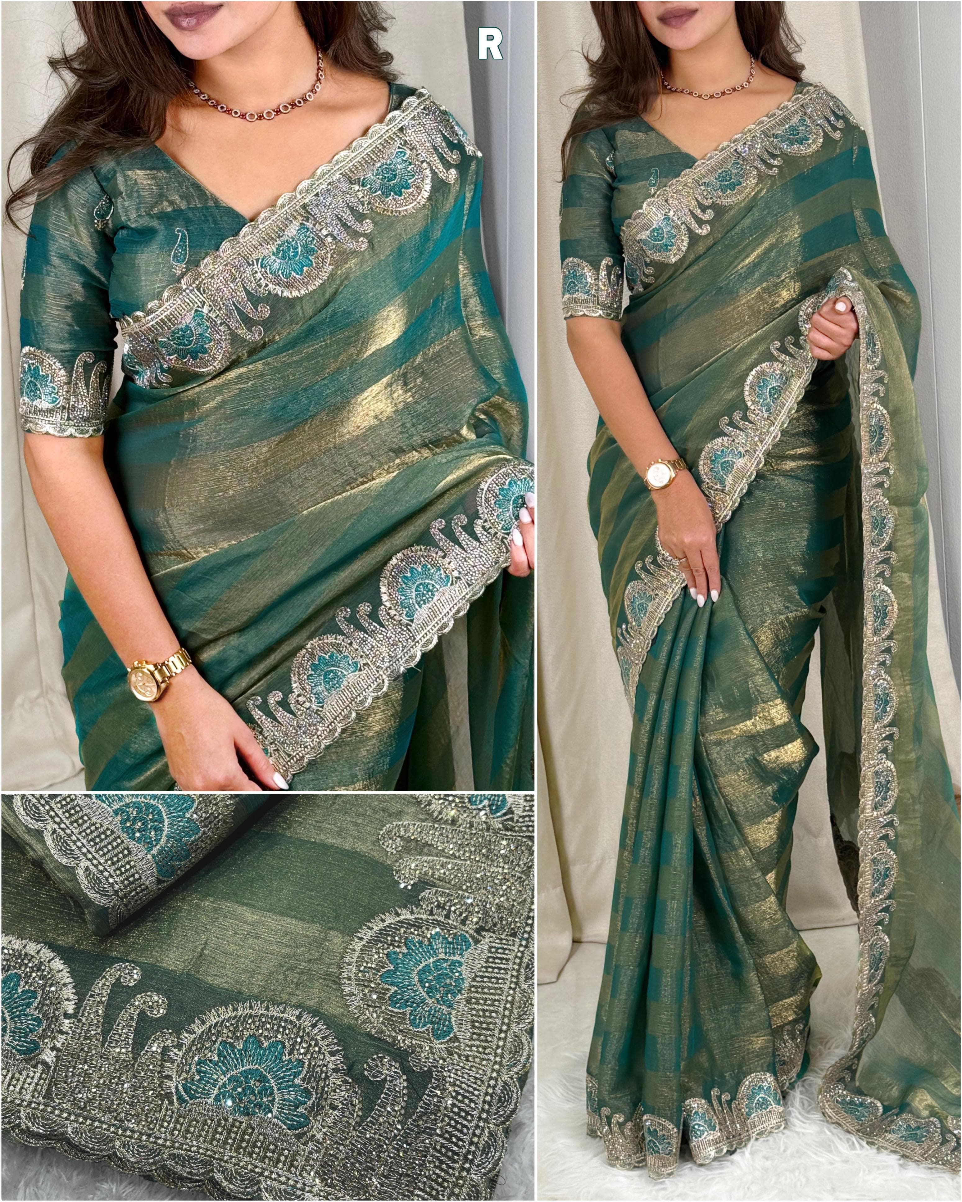 Veronica Fendy Chiffon Saree