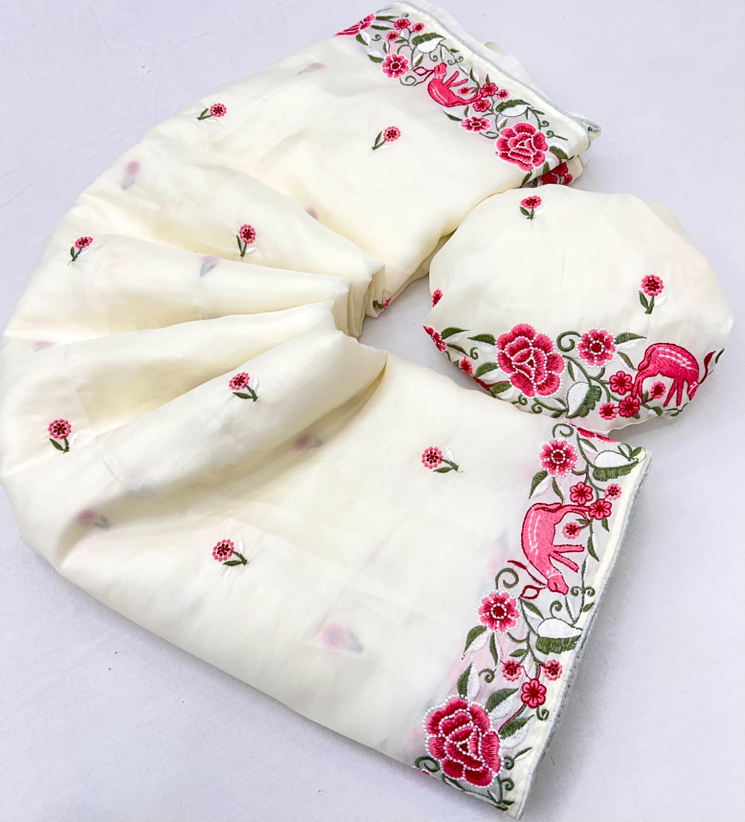 Pure Tussar Silk Saree