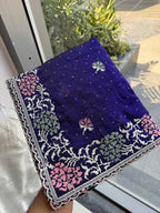 Wedding Soft Fendy Chiffon Silk Saree