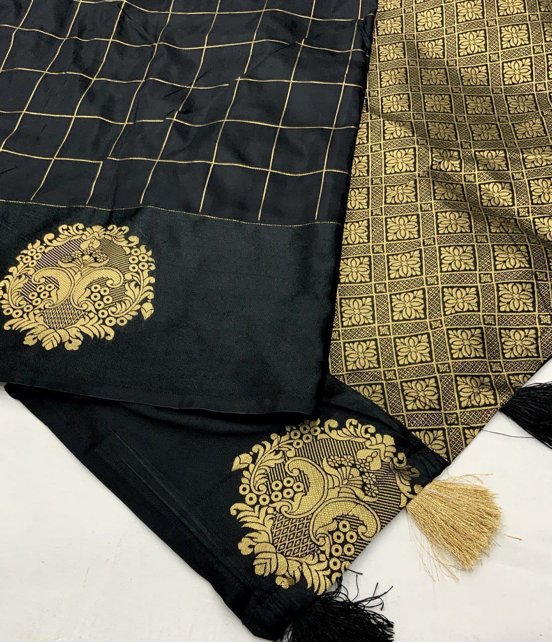 Soft Silk Saree Special Black Edition