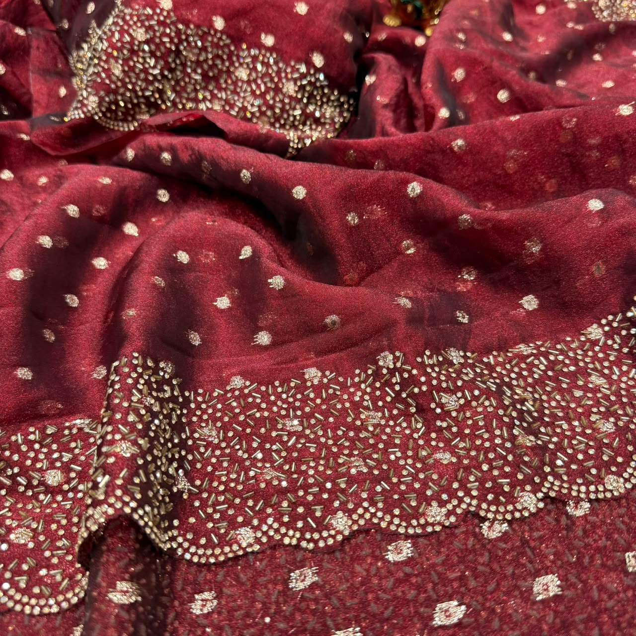 Space Silk Butti Saree