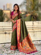 Paithani Silk Saree Multicolore