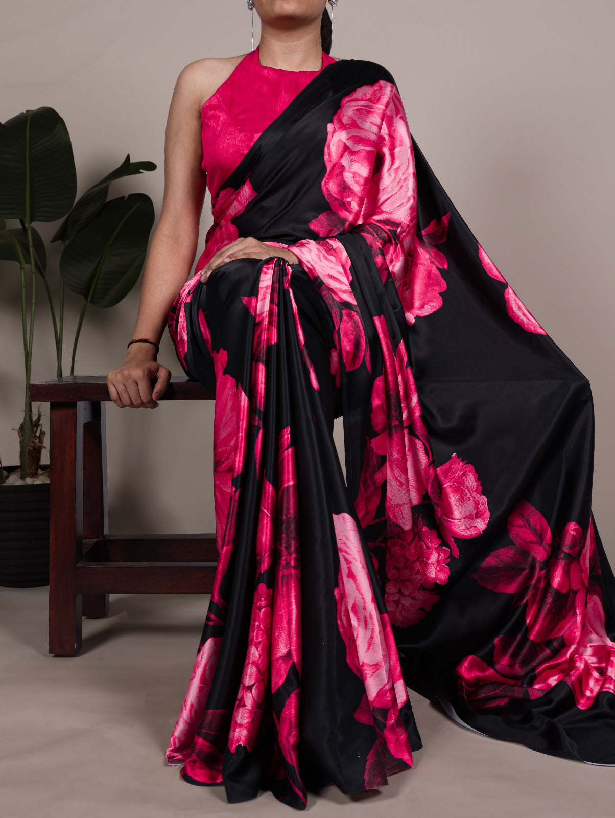 SATIN SAREE