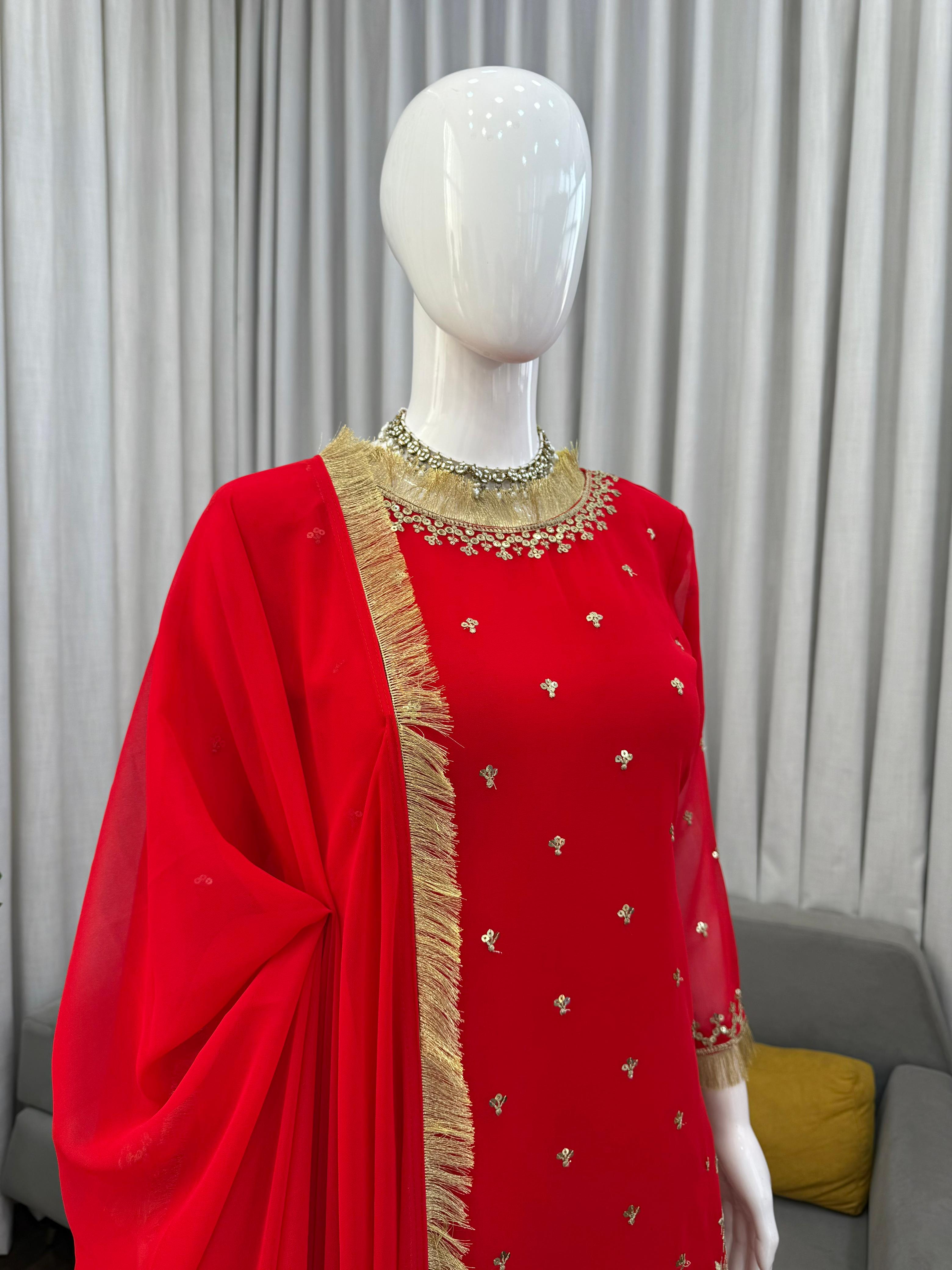 Designer Sharara Set – Elegant Ethnic Wear