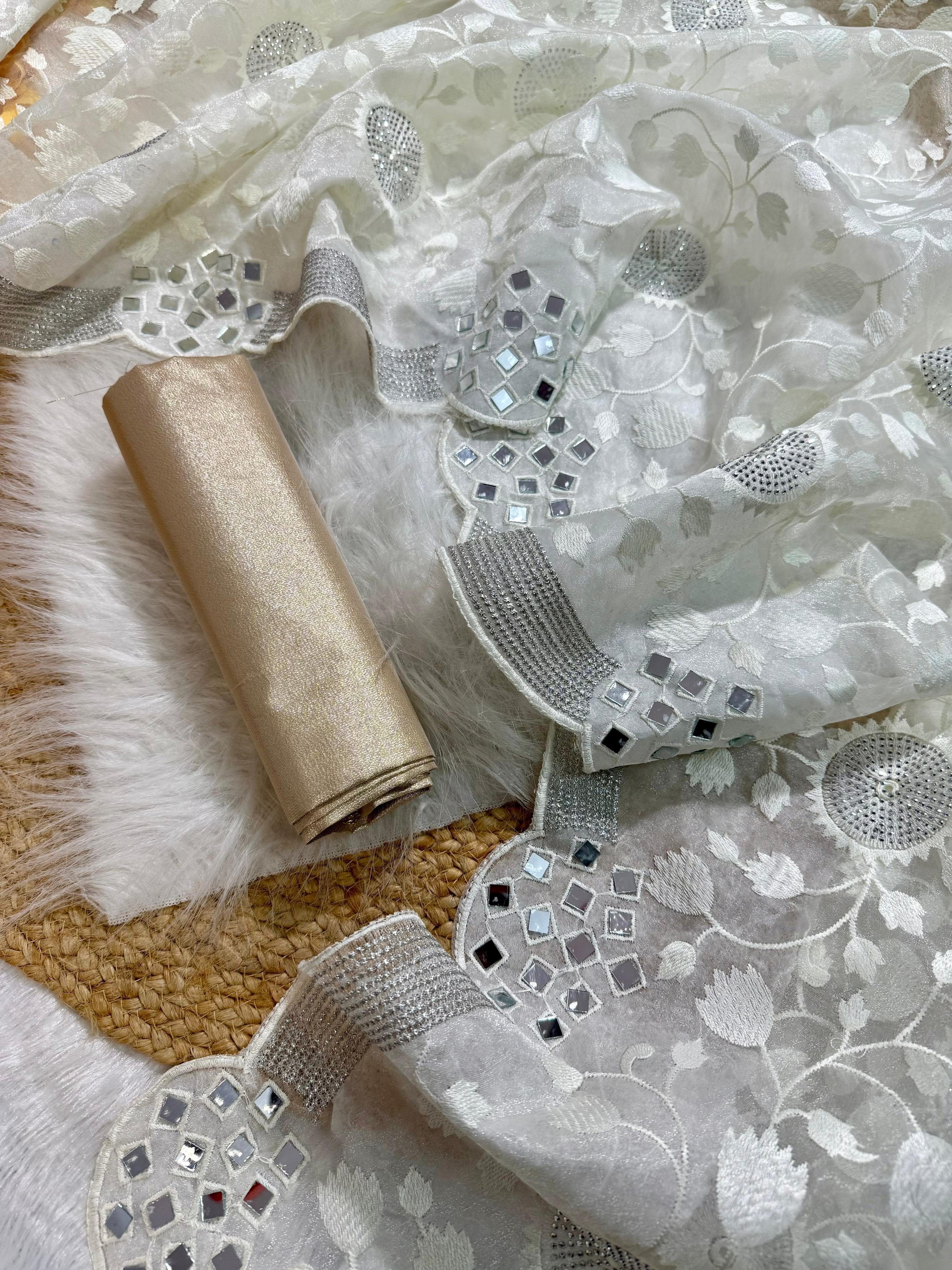 ORGANZA SPARKLE SAREE
