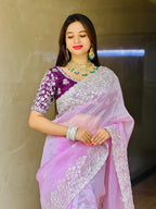 Soft Organza Saree