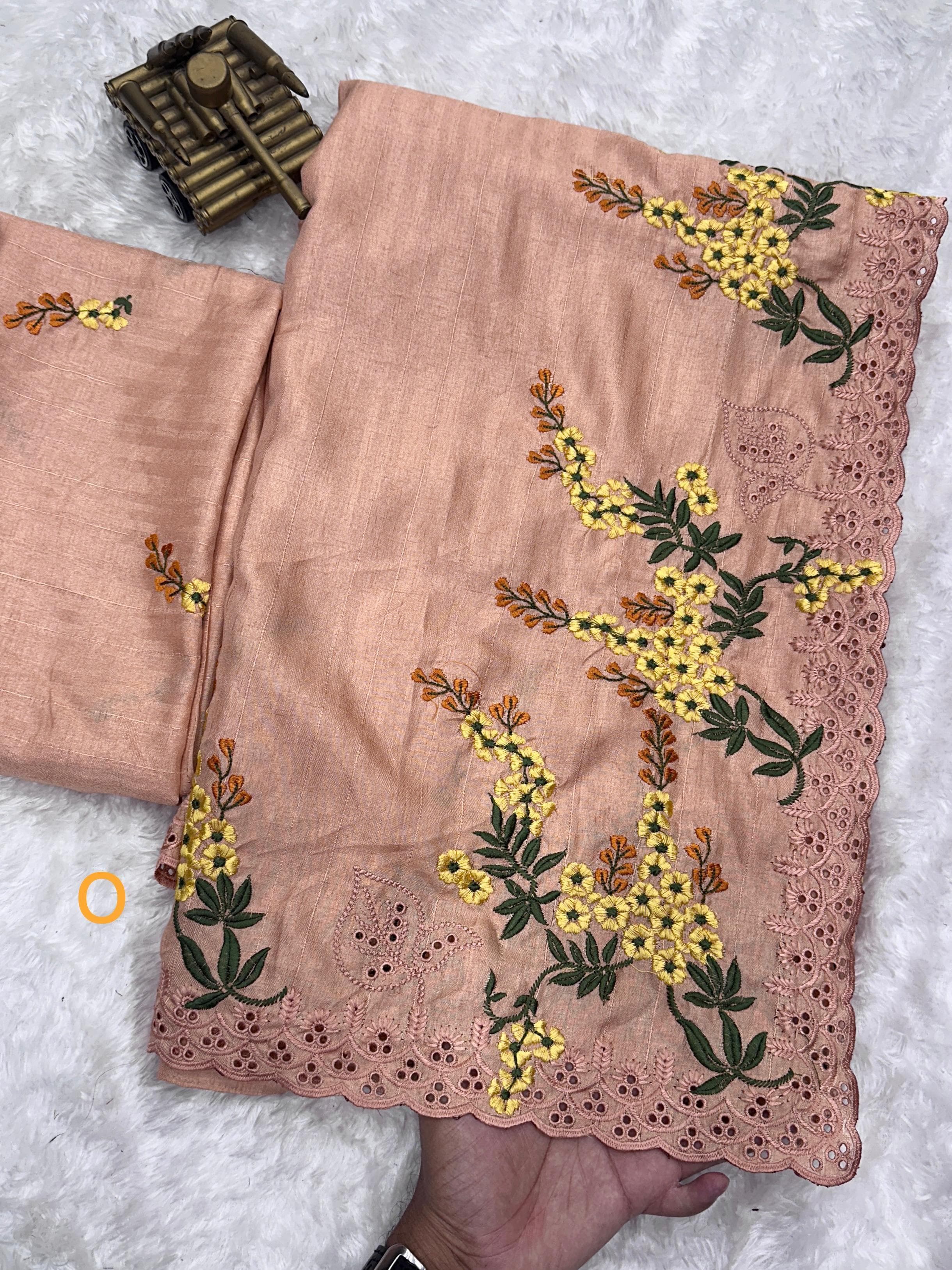 TUSSER COTTON SAREE