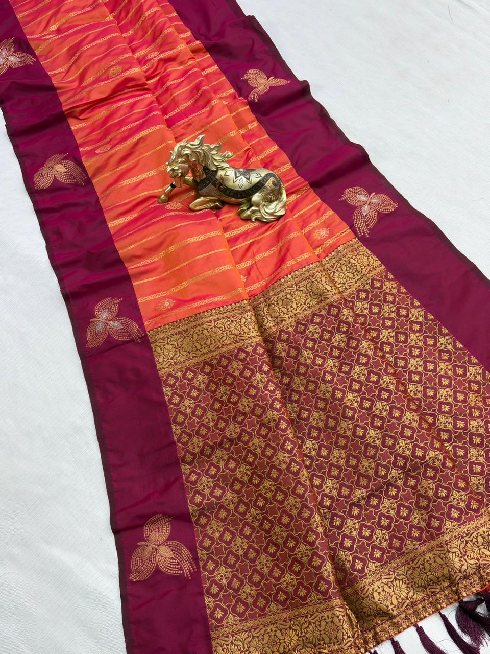 SUPER- HIT SOFT SILK DUSTY SAREES