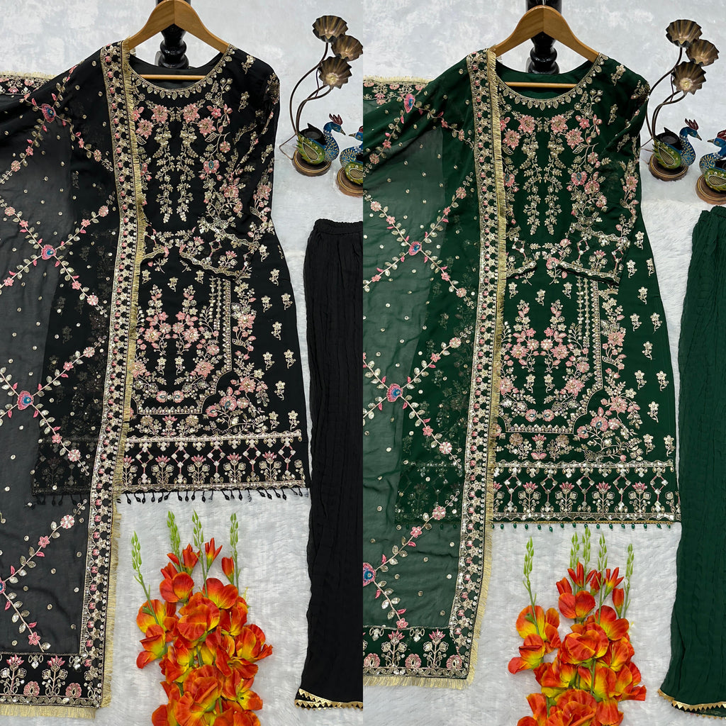 PARTY WEAR TOP AND PANT