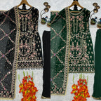 PARTY WEAR TOP AND PANT