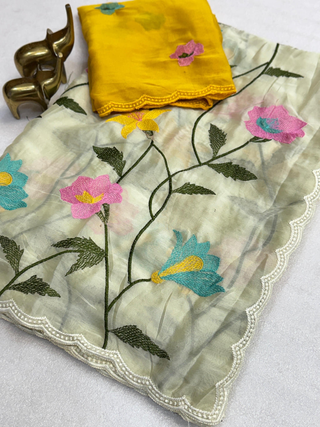 Soft Rangoli Silk Saree