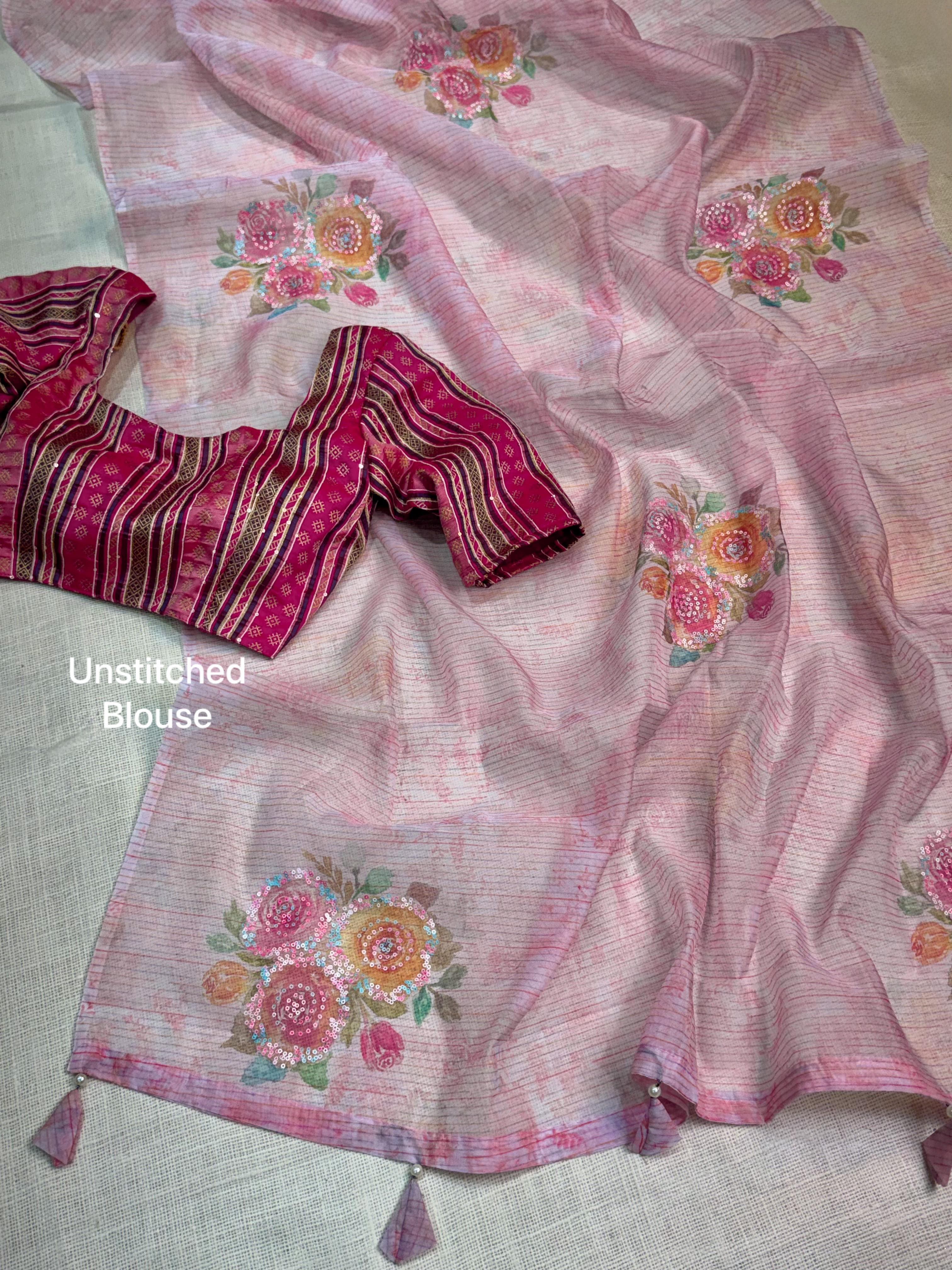 Mahira Soft Organza Saree