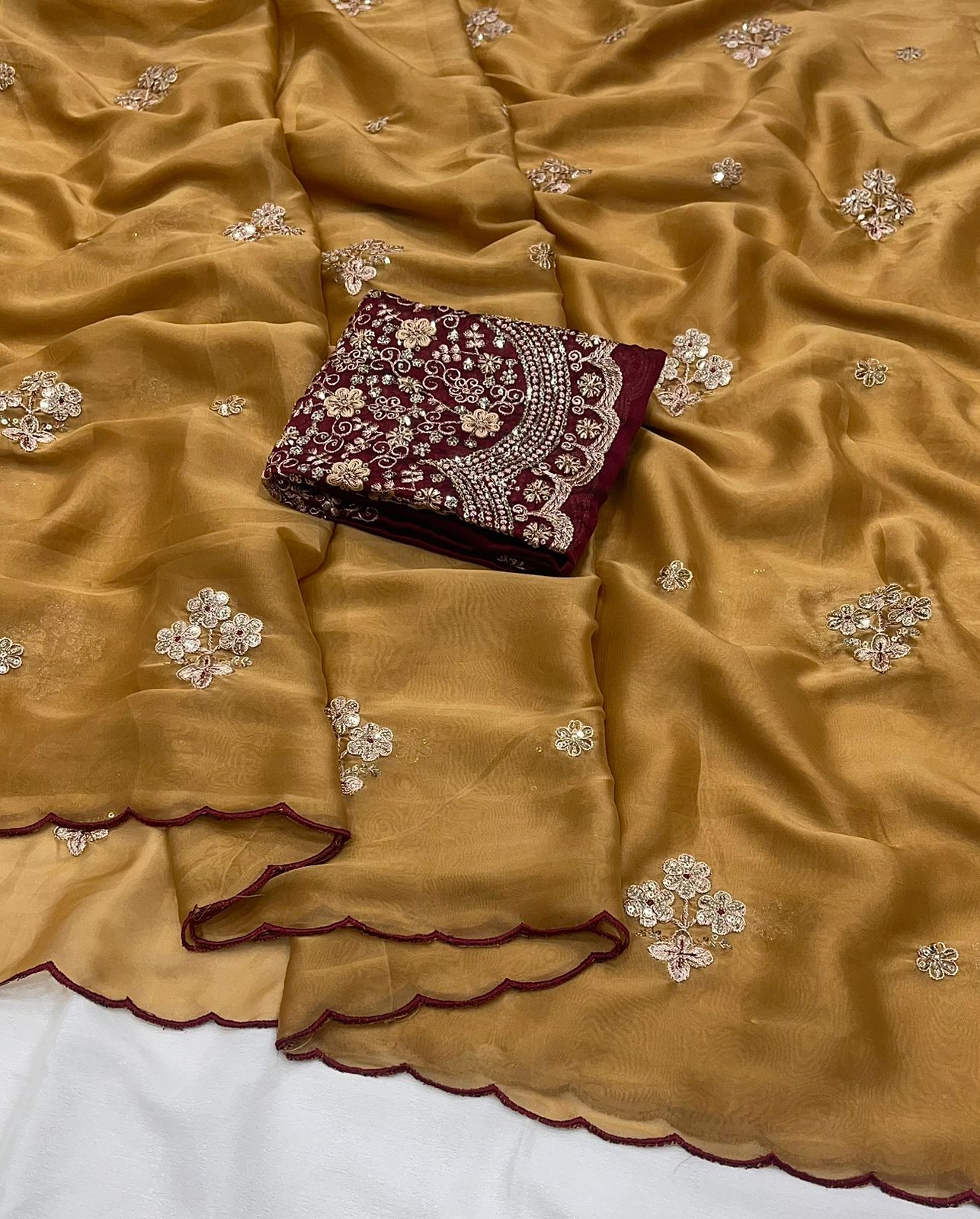 Rangoli Tissue Saree
