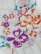 Pure Viscose Cotton Saree