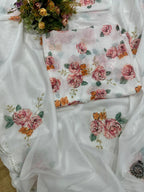 Soft Tebi Digital Printed Saree