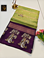 Premium Semi Viscose silk Fabric Saree