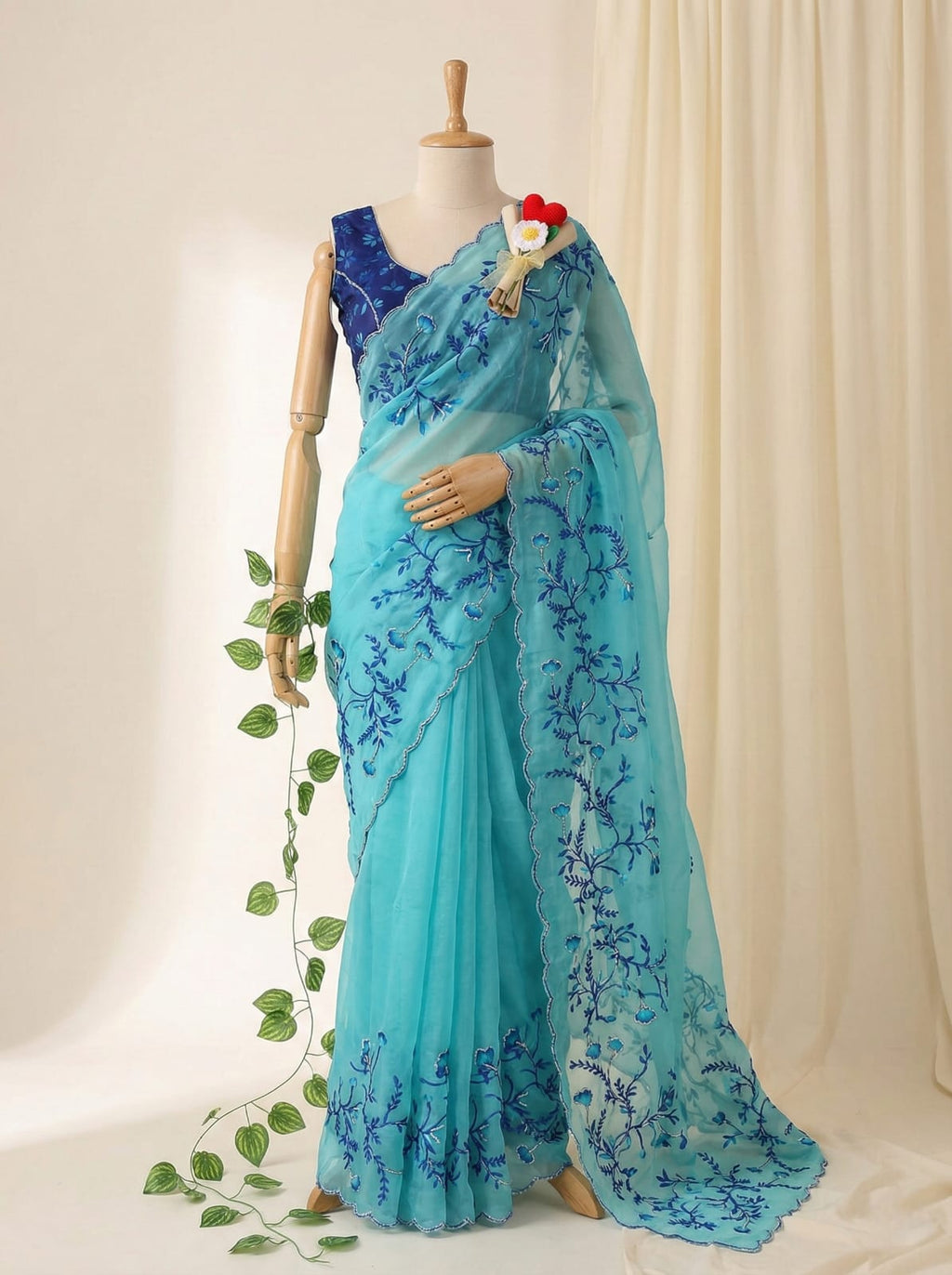 very soft nd elegant Rich look teby silk saree