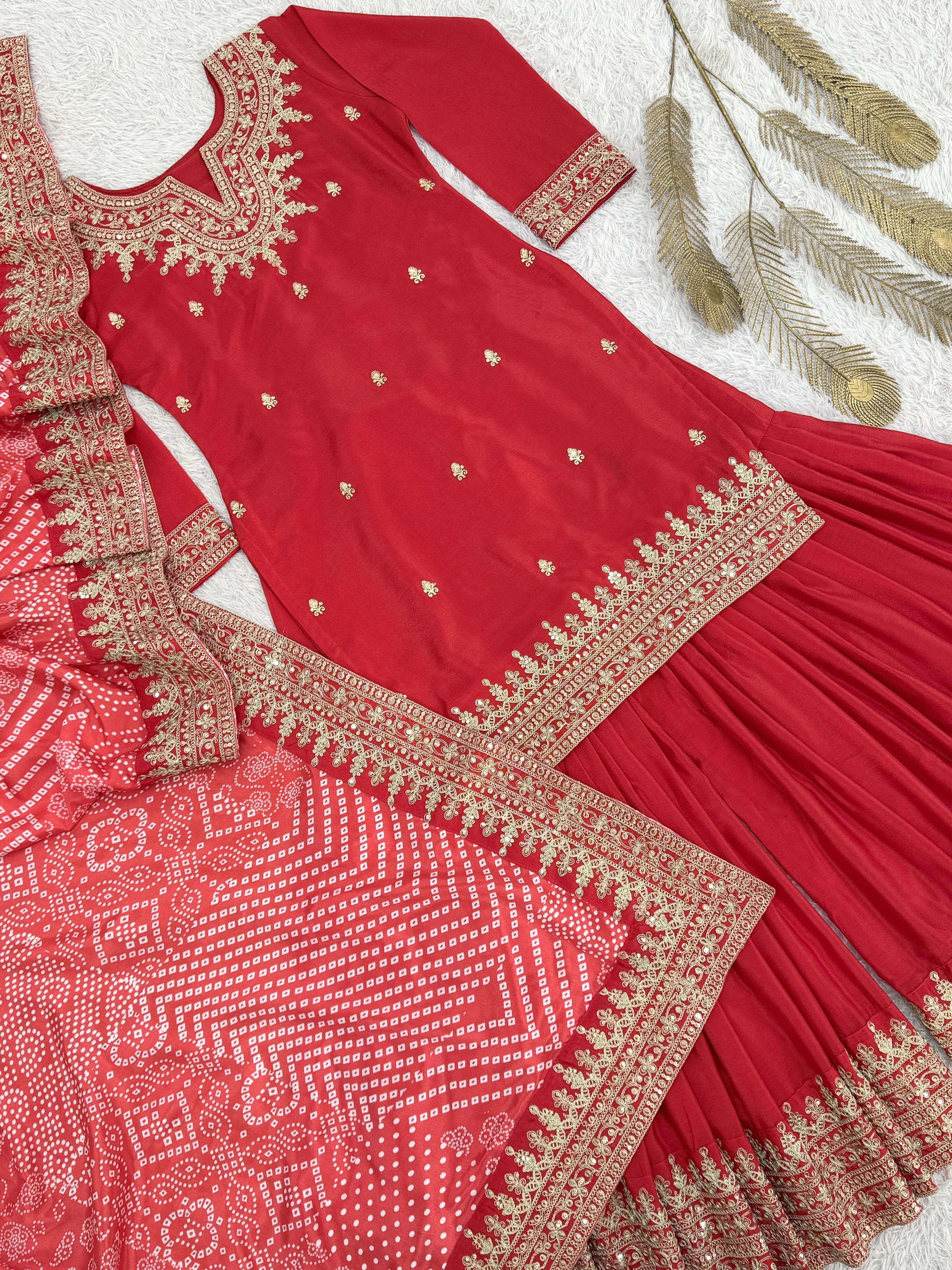 PURE CHINON SILK SUIT