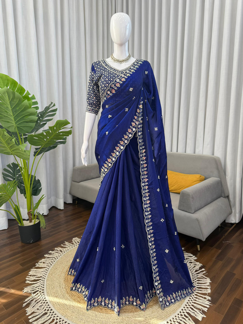 Wedding Fendy Silk Saree