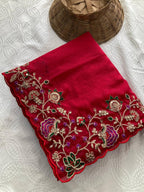 Party Wear Soft Star Georgette Saree