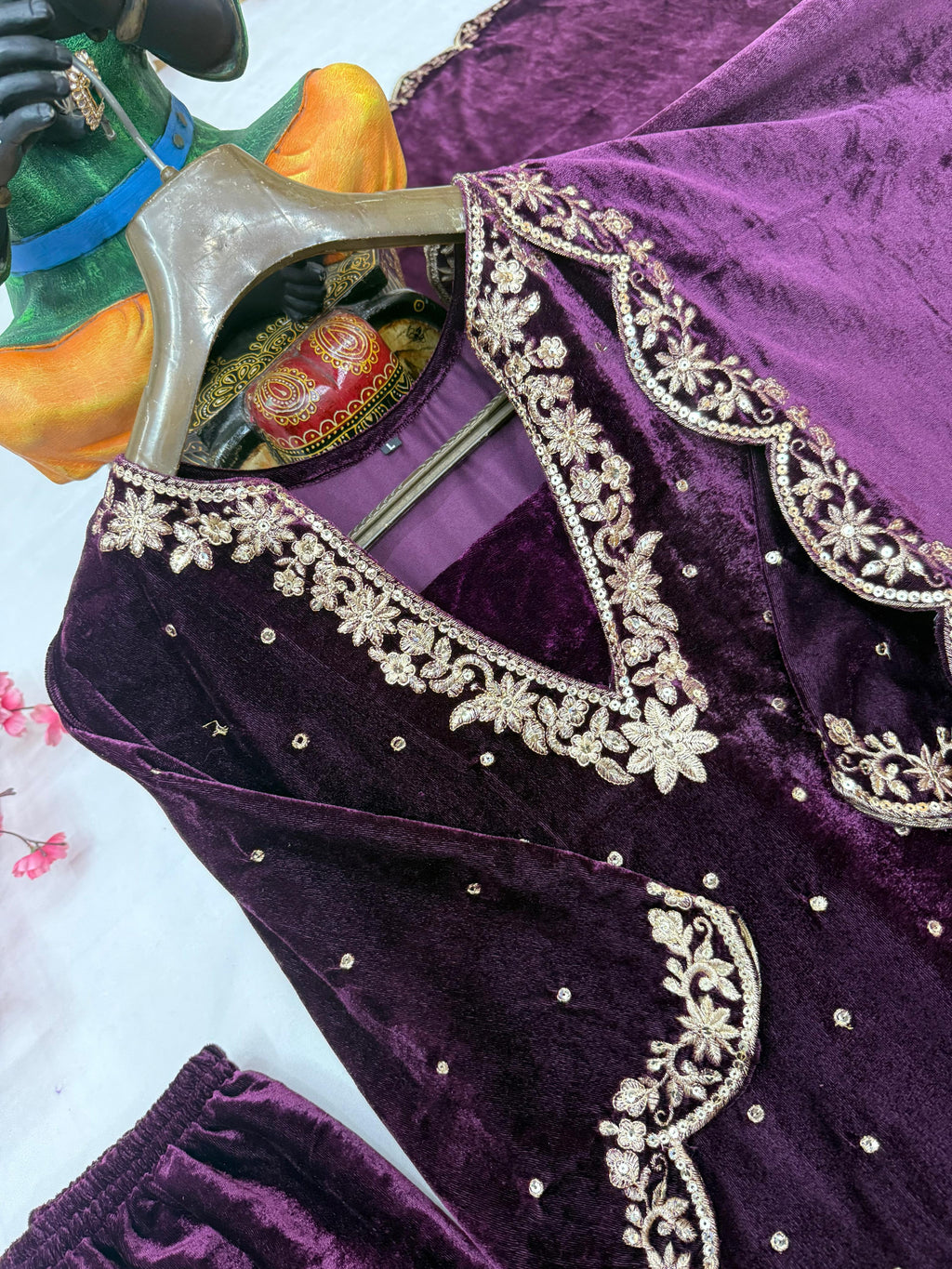 LAUNCHING NEW DESIGNER VELVET SUIT🎀